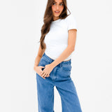 Blakely Wide Cut Jeans - Classic Blue