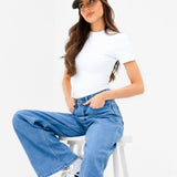 Blakely Wide Cut Jeans - Classic Blue