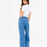 Blakely Wide Cut Jeans - Classic Blue