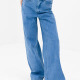 Blakely Wide Cut Jeans - Classic Blue