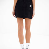 Blakely Denim Skirt - Black