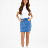 Blakely Denim Skirt - Classic Blue