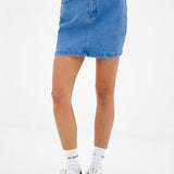 Blakely Denim Skirt - Classic Blue