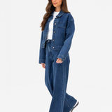 Blakely Denim Jacket - Dark Blue Wash