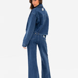 Blakely Denim Jacket - Dark Blue Wash