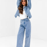 Blakely Denim Jacket - Light Blue