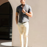 Conrad Short Sleeve Shirt - Charcoal