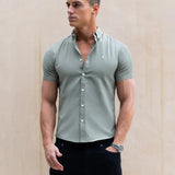 Conrad Short Sleeve Shirt - Olive