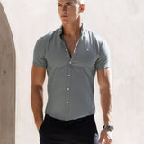 Conrad Short Sleeve Shirt - Safari Green