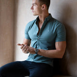 Conrad Short Sleeve Shirt - Sage Green