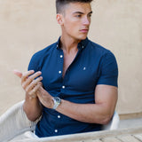 Conrad Short Sleeve Shirt - True Navy