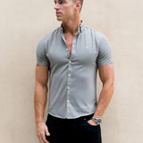 Conrad Short Sleeve Shirt - Washed Khaki