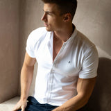 Conrad Short Sleeve Shirt - White