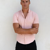 Castilla Short Sleeve Shirt - Pink