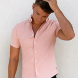Castilla Short Sleeve Shirt - Pink
