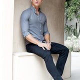 Conrad Long Sleeve Shirt - Charcoal