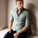 Conrad Long Sleeve Shirt - Olive