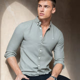 Conrad Long Sleeve Shirt - Olive