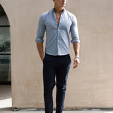 Conrad Long Sleeve Shirt - Pale Lilac