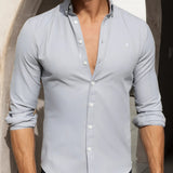 Conrad Long Sleeve Shirt - Pale Lilac