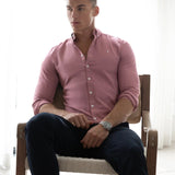 Conrad Long Sleeve Shirt - Dusty Pink