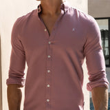 Conrad Long Sleeve Shirt - Dusty Pink