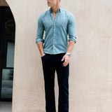 Conrad Long Sleeve Shirt - Sage Green
