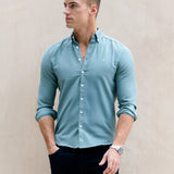 Conrad Long Sleeve Shirt - Sage Green