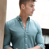 Conrad Long Sleeve Shirt - Sage Green