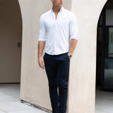 Conrad Long Sleeve Shirt - White