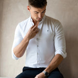 Conrad Long Sleeve Shirt - White