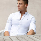 Conrad Long Sleeve Shirt - White