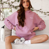 Addie Oversized Hoodie - Dusty Pink