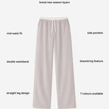 Alana Double Waist Trousers - Pebble