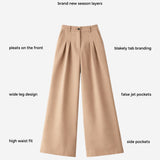 Ali Pleated Trousers - Tan