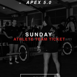 APEX 5.0 Athlete Tickets - Sunday