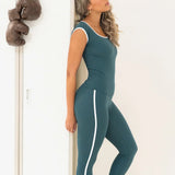 Ines Active Top - Teal Green