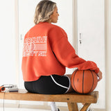 Naomi Oversized Jumper - Washed Red