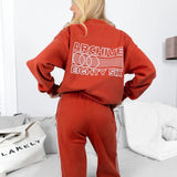 Naomi Oversized Jumper - Washed Red