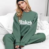 Jada Oversized Jumper - Vintage Green