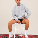 Jordan Relaxed Jumper - Marl Grey