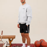 Jordan Relaxed Jumper - Marl Grey