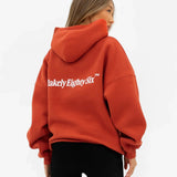 Romi Oversized Hoodie - Washed Red