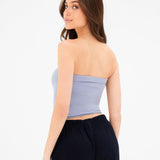Lucia Bandeau Top - Pale Lilac