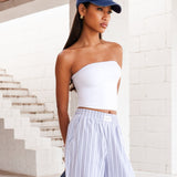 Lucia Bandeau Top - White