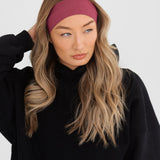 Studio Headband - Burgundy
