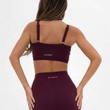 Ultimate Sports Bra - Dark Cherry