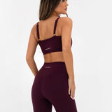 Ultimate Sports Bra - Dark Cherry