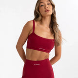 Ultimate Sports Bra - Cherry Red