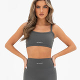 Ultimate Sports Bra - Khaki Grey